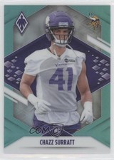 2021 Panini Phoenix Rookie Teal 145/150 Chazz Surratt #173 0l2