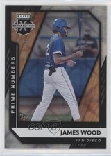 2021 Panini Elite Extra Edition Prime Numbers B 55/79 James Wood #62 uk2