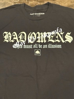 BAD OMENS Shirt X-Large 💯 Official Merch 2026 Tour XL *NEW* DO