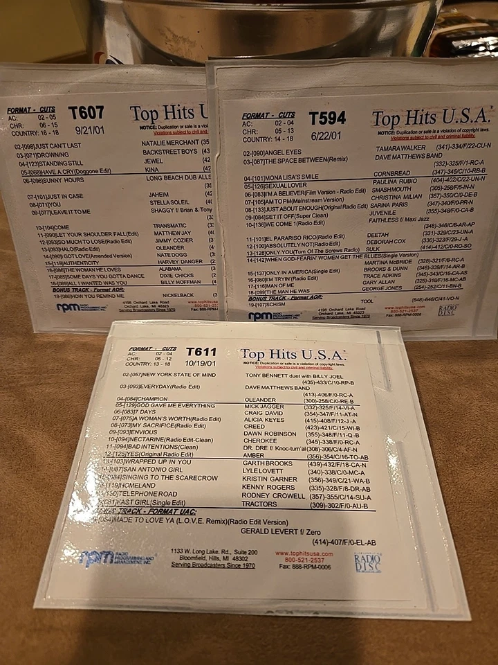 TOP HITS U.S.A. (2001  50cds ) Foto 3 de 4