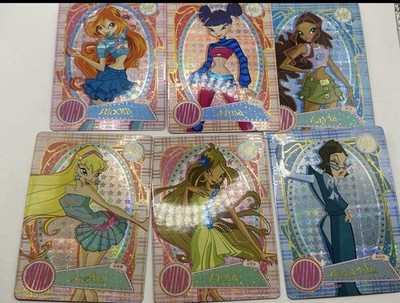 Winx Club Ultra Rare Holo Trading Card Set