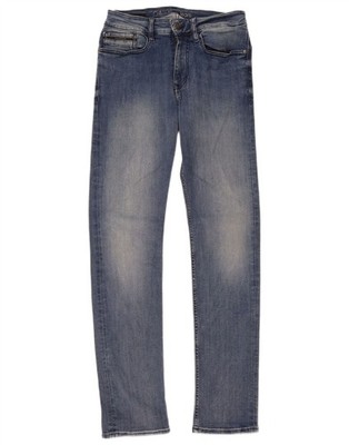 Calvin Klein Damen Slim Jeans W29 L32 Blau Baumwolle BH12
