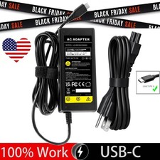 New Slim 65W Laptop Charger USB C for Dell Latitude 5420 5520 5540 7420 7410