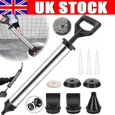 Mortar Pointing Grouting Gun Set Brick Paving Slabs Cement Tile Tool W/6 Nozzles