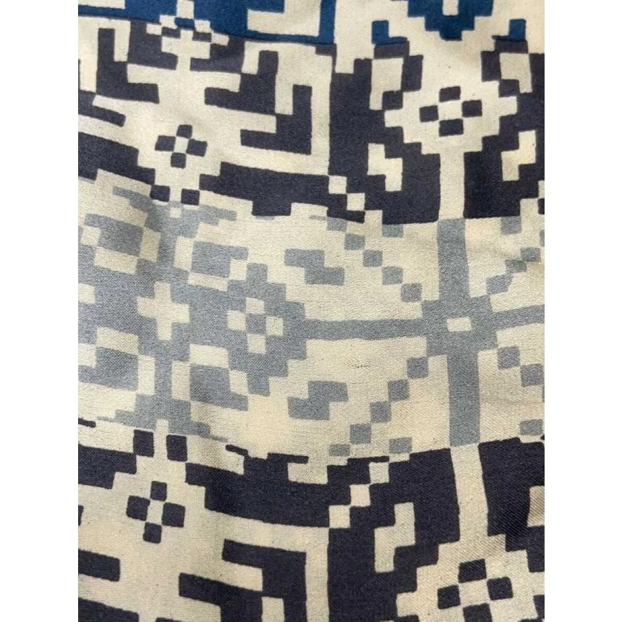 Echarpe EPICE soie bleue authentique femme H:59,06” L:5,91” 2620 - Photo 3/4