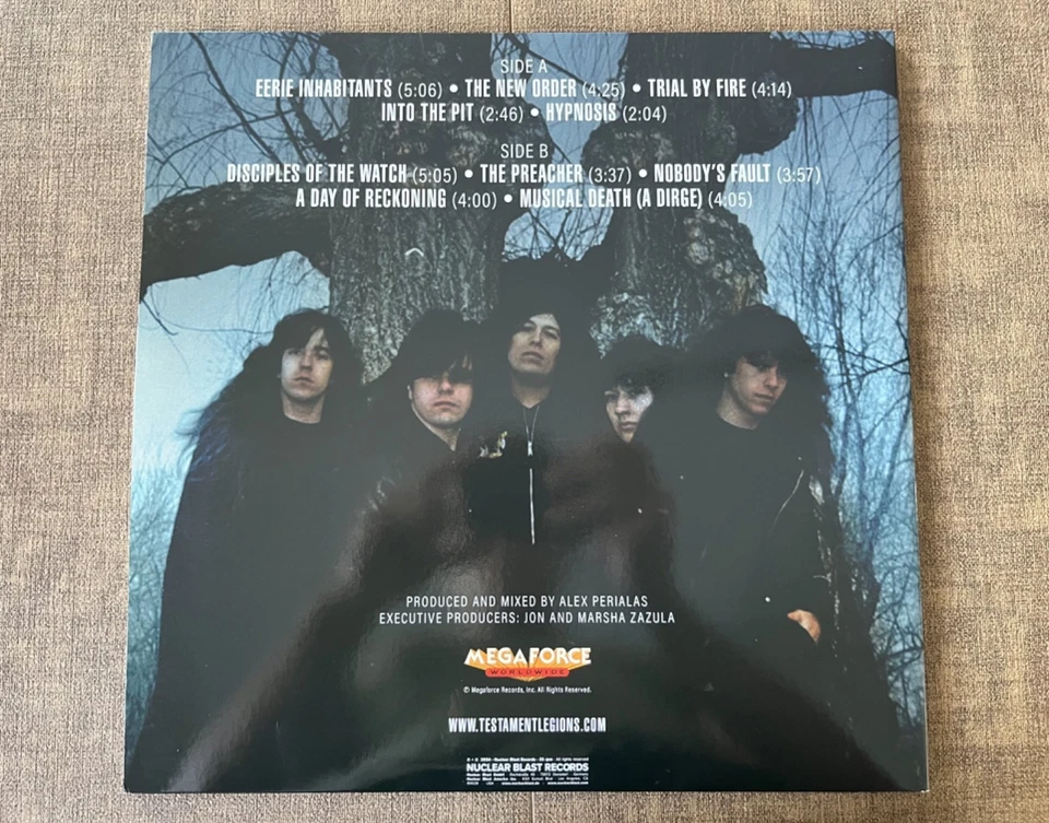 Testament - The New Order (Remastered) Vinyl 2LP - New - Image 2 of 2