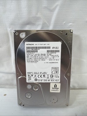 Hitachi 2TB Internal 7200RPM 3.5'' (0F12117) HDD - Crystal Disk Info!