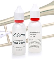 Libretto Trombone Slide Cream, Set of 2, Long-Lasting Cream 2 pack 