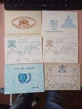 LOTTO 10 RACCOLTE INTERI POSTALI CITTA ' DEL VATICANO