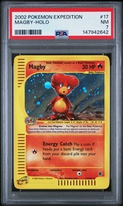 Magby 17/165 Expedition Base Set Holo Rare