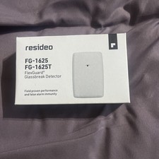 BRAND NEW Resideo FG-1625 Intellisense Glass Break Detector Sensor White New
