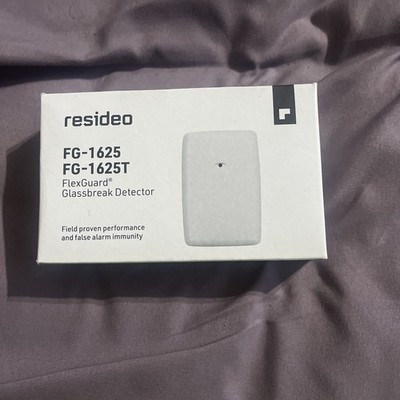 BRAND NEW Resideo FG-1625 Intellisense Glass Break Detector Sensor White New