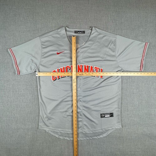 Elly De La Cruz Cincinnati Reds Jersey Men's Extra Large Gray Nike Stitched - Picture 8 of 10