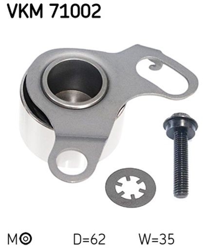 VKM 71002 SKF Tensioner Pulley, timing belt for TOYOTA,VW - Image 16