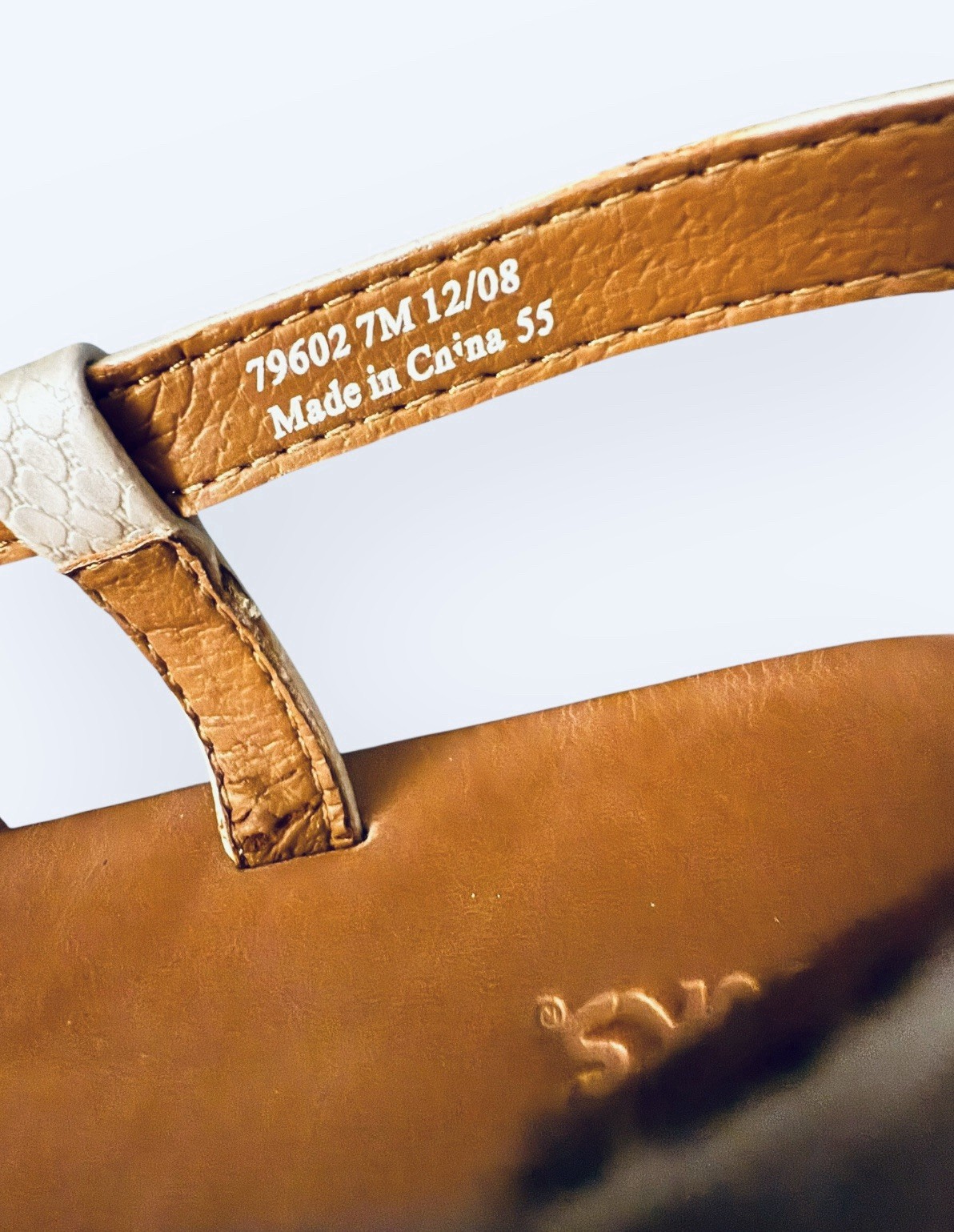 Clarks Sandals Silver Snake Pattern Womens US 7M … - image 7