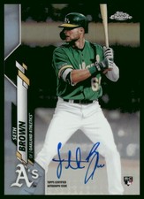 2020 Topps Chrome #RA-SB Seth Brown Rookie RC Autographs /499 MLB Baseball Card