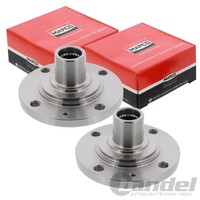 2X Mapco Radnabe Vorne Beidseitig Passend FüR CitroËN Nemo Fiat Fiorino Qubo