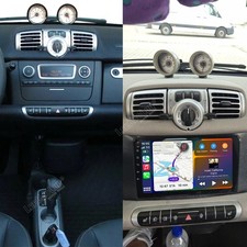 Per Smart Fortwo 451 2010-2015 Apple CarPlay Android 15 Autoradio GPS Navi 64GB