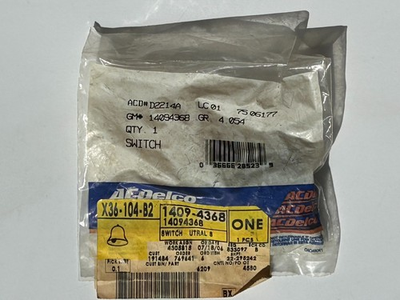 #ad #ad NOS Delco D2214A 1987 09 Chevy GMC Saturn Manual Trans Clutch Start Swi 14094368 $35.00