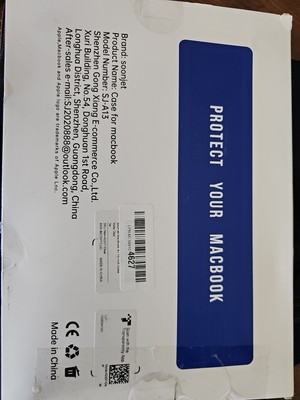 Case For MacBook Air 13 in M1 A2337 A2179 A1932 (2018-21) with Screen Protector
