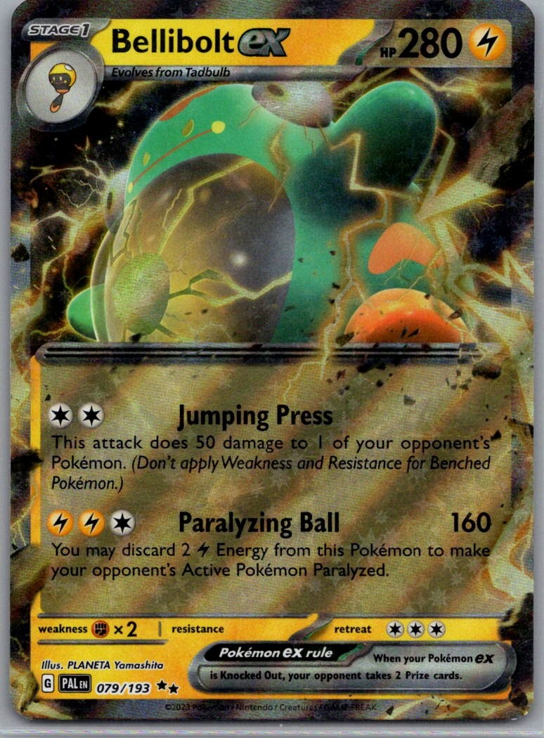 SV02: Paldea Evolved #079/193 Bellibolt ex