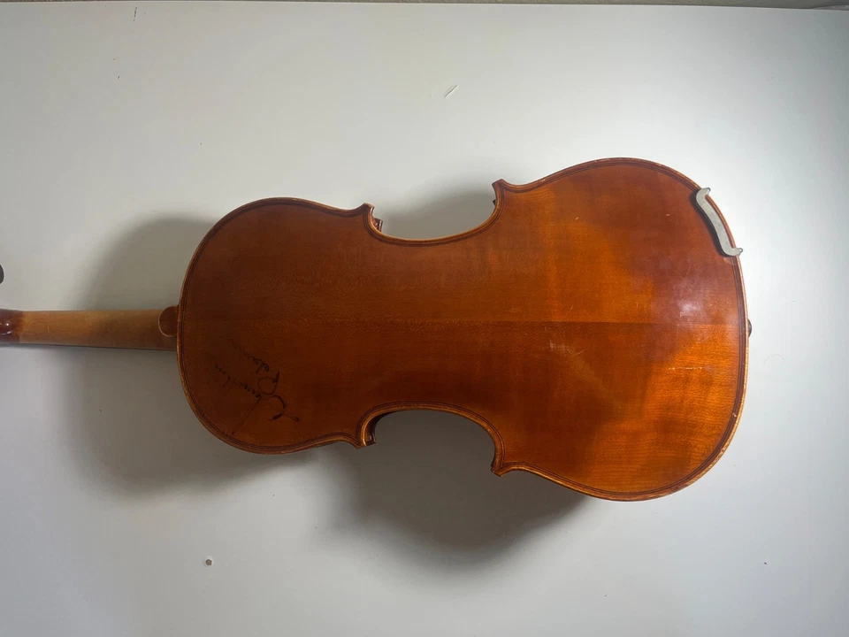 Violino Yamaha V-5 4/4 2003 ótimo estado com estojo assinado Johnathan Palomar - Imagem 3 de 4