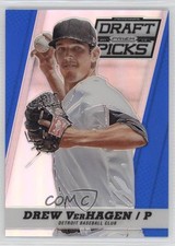 2013 Panini Prizm Perennial Draft Picks Blue Prizm /75 Drew VerHagen #22 0q3