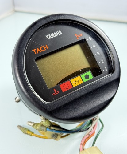 Yamaha OEM TACH Marine LCD Multi Meter Gauge Tachometer Oil Engine Instrument - Bild 4 von 11