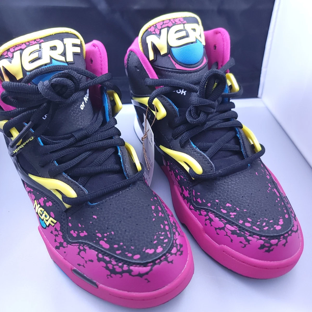 シューズ(男性用) Pump Omni Zone II 10.5 Reebok NERF x Pump Omni Zone 2 Backboard Breaker for Sale