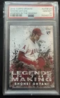 2018 Topps Update Shohei Ohtani Angels Rookie Legend In The Making PSA 10