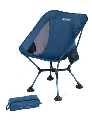Lightweight Folding Camping Chair Quick Setup Frame Beach Chair Compact Backp...