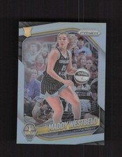 2025 Panini Prizm WNBA #138 Maddy Westbeld Silver Prizms