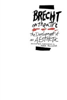 Brecht On Theatre Bertolt Brecht Taschenbuch Kartoniert / Broschiert Englisch