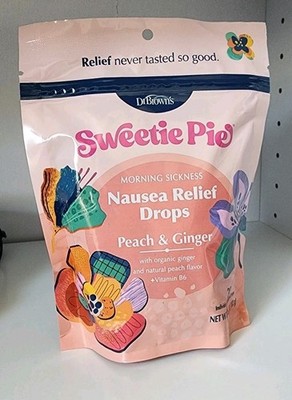 Dr Browns Sweetie Pie Morning Sickness Nausea Relief Drops Peach Ginger 30 Drops