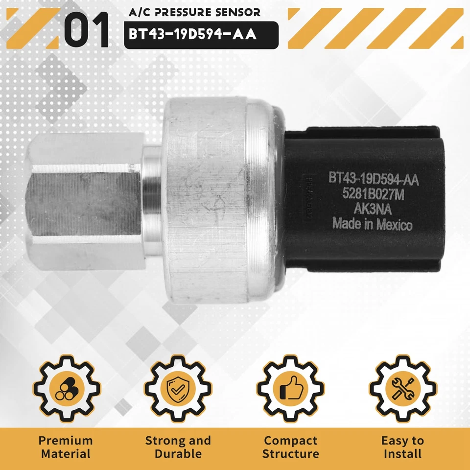 BT4319D594AA A/C Pressure  Sensor Air Conditioning Pressure Sensor for  4064 - Image 2 of 4