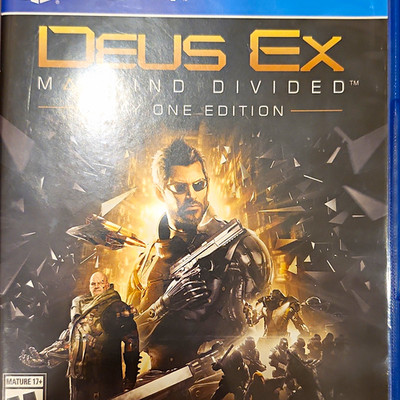 Square Enix Deus Ex: Mankind Divided Day One Edition PS4 M NTSC 2016