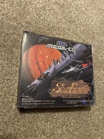 Sega Mega CD Sol Feace and Cobra Command Double Pack Boxed with Manual