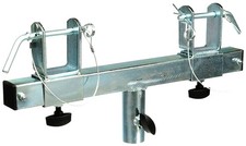 MR DJ SBC250 Universal Chrome T-Adapter Triangle/Square Truss Adapter Bracket