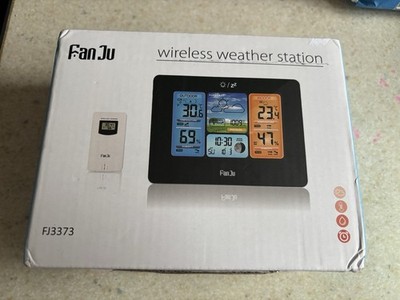 Fan Ju Funk Wetterstation viele Funktionen neu verpackt