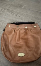 MULBERRY MITZI HOBO TAN PEBBLE LEATHER SHOULDER /HANDBAG &DUSTBAG EXCELLENT COND