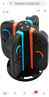 Nintendo Switch 2, 4 In 1 Ladestation (kompatibel mit Switch 2)