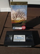 Big Fish VHS, 2004 Tim Burton Tape Movie