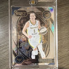 2025 Panini Select WNBA - Courtside Paige Bueckers #206 Silver Party Prizm (RC)