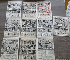 12 pages  bd  RIP  KIRBY  ALEX RAYMOND jeu des huit erreurs  1974