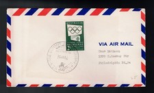 Australia. 1956. The Summit. postmark. January 16th to USA