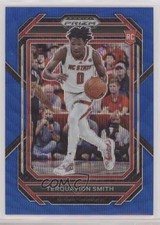 2023-24 Panini Prizm Draft Picks Blue Wave 223/249 Terquavion Smith #10 rp9