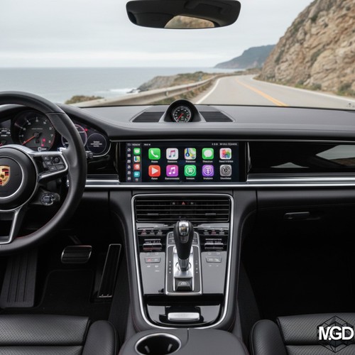 Porsche 911 Cayman/Boxster Macan Panamera Cayenne Carplay AndroidAuto PCM 4 4.1 - Photo 16/18