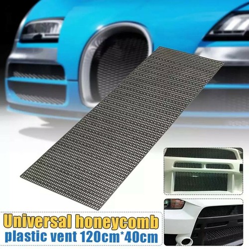 Universal Honeycomb Front Fog Light Covers Grilles ABS Plastic Mesh Grille 120cm - Picture 3 of 15