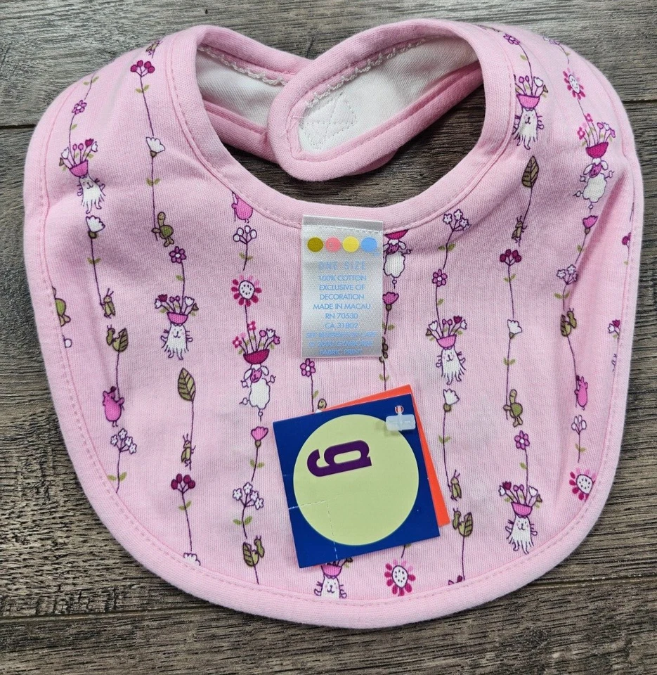 Babero bebé niña nuevo vintage gymboree jardín fiesta bebé Foto 2 de 2