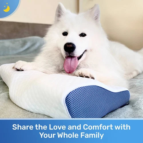 Cervical Contour Memory Foam Pillow Orthopedic Ergonomic Neck Support Pillow AU - Picture 9 of 10